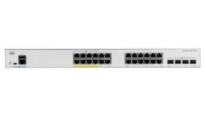 Cisco Catalyst C1000-24FP-4X-L Network Switch Managed L2 Gigabit Ethernet (10/100/1000) Power over Ethernet (PoE) Grey (C1000-24FP-4X-L)