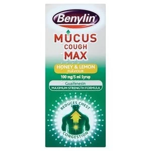Benylin Mucus Max Honey and Lemon 150ml