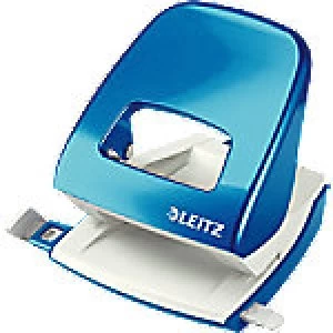 Leitz 2 Hole Punch WOW NeXXt 5008 Blue 30 Sheets
