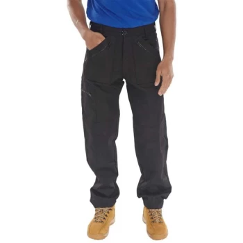 Click Action Work Trousers Black - Size 40S