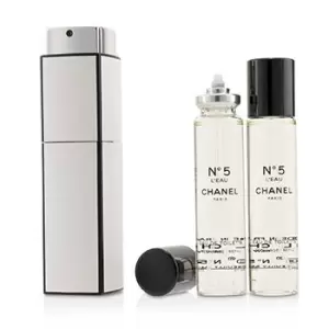 ChanelNo.5 L'Eau Eau de Toilette Purse Spray And 2 Refills 3x20ml/0.7oz