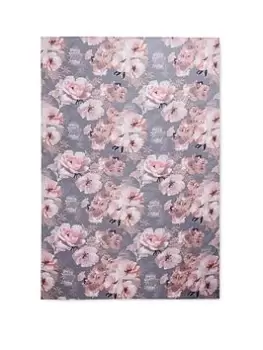 Catherine Lansfield Dramatic Floral Tablecloth