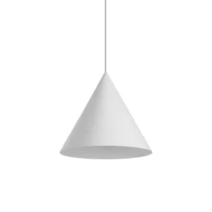 A-Line Indoor Dome Ceiling Pendant Lamp 1 Light White, E27