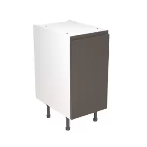 KitchenKIT J-Pull Handleless 40cm Base Cabinet - Gloss Graphite