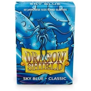 Dragon Shield Japanese Size Sky Blue Card Sleeves - 60 Sleeves