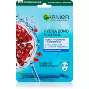Garnier Skin Naturals Moisture+Aqua Bomb Super Hydrating Plumping Sheet Mask for Face 1 pc