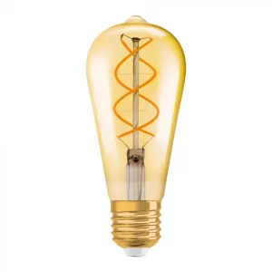 Osram Vintage 1906 LED CL Oval Filament Gold 36 W E27 Bulb