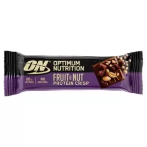 ON Protein Crisp Bar 70g- Fruit and Nut - 1 Bodybuilding Warehouse Optimum Nutrition