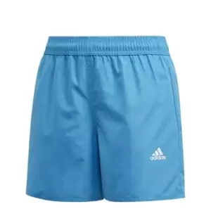 adidas Badge Of Sport Swim Shorts Junior Boys - Blue