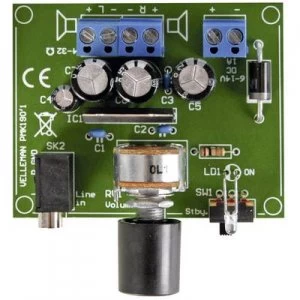 Whadda MK190 Amplifier Assembly kit 6 V DC, 9 V DC, 12 V DC