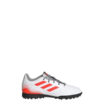 adidas Copa Sense.3 Turf Boots Kids - Cloud White / Solar Red / Iron