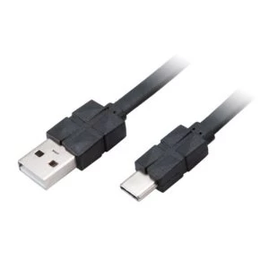 Akasa PROSLIM USB 2.0 Type-C to Type-A Charging & Sync cable 30cm