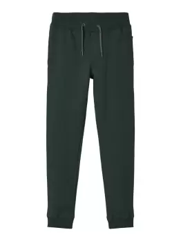 NAME IT Solid Coloured Sweat Pants Men Green