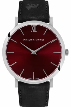 Ladies Larsson & Jennings Lugano Solaris 40mm Watch LGN40-LBLK-CS-Q-P-SR-L