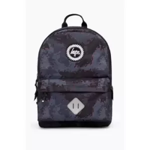 Hype Digital Redline Midi Backpack (One Size) (Black/Grey/Red)