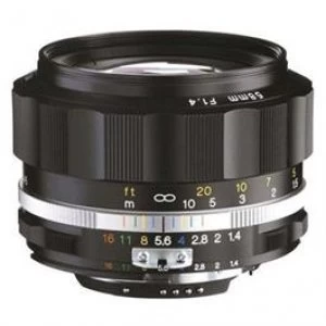 Voigtlander 58mm f/1.4 SL II-S Nokton - Nikon F
