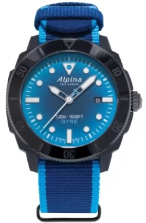 Alpina Watch Seastrong Diver Gyre Smoked Blue Mens