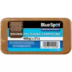 Brown Polishing Buffing Compound Bars For Aluminium Alloy Brass Metal - Bluespot