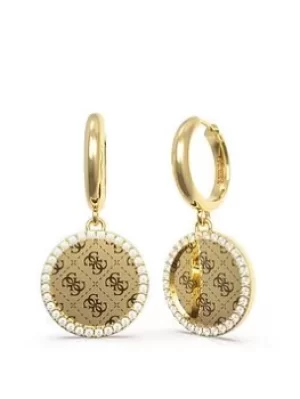 Guess Guess Round Harmony Ladies Drop Earrings