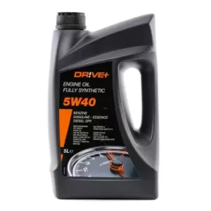 Dr!ve+ Engine oil 5W-40, Capacity: 5l, Synthetic Oil DP3310.10.019