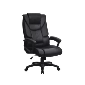 Eliza Tinsley Leather Effect Executive Chair Black