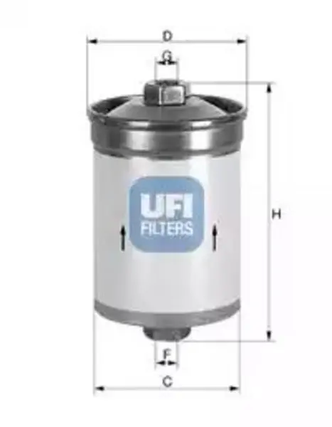 UFI 31.531.00 Fuel Filter Petrol