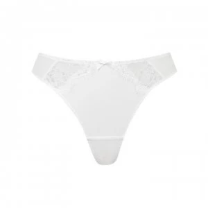Figleaves Pulse Lace Thong - White