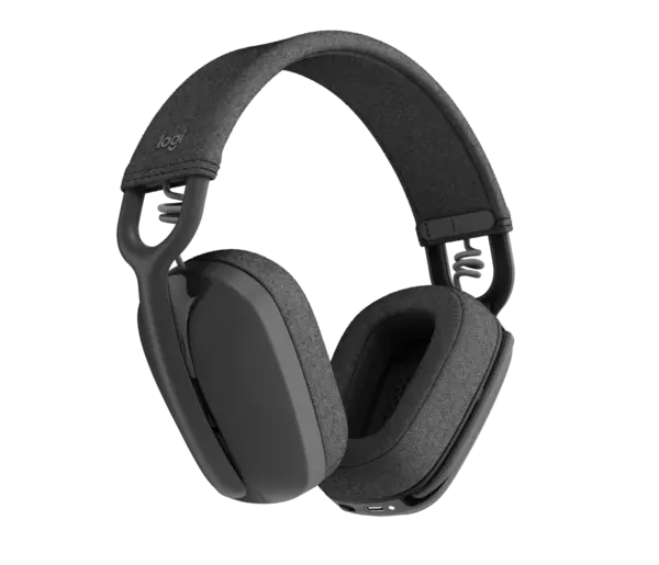 ZONE VIBE WIRELESS Over-the-ear headphones with Bluetooth and USB receiver — certified for Microsoft Teams and perfect for hybrid work - Graphite Zone