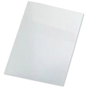 Original GBC PolyCovers A4 Opaque Binding Covers Polypropylene 300 Micron White 1 x Pack of 100 Binding Covers