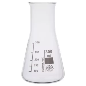 Simax Conical Flask Wide Neck 300ml Pack of 10