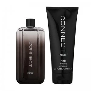 FCUK Connect Him Gift Set 100ml