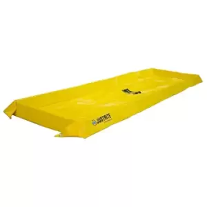 Justrite Universal sump tray, flexible, external height 102 mm, sump capacity 151 l, weight 4 kg