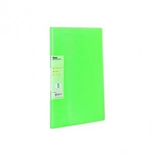 Pentel Recycology Vivid A4 Display Book 30Pockets Green PK10