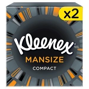 Kleenex For Men Compact Twin Pack