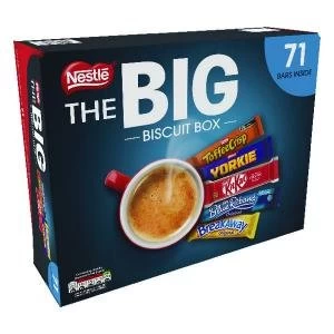 Nestle Big Biscuit Box Includes Breakaway, Kit Kat, Toffee Crisp,