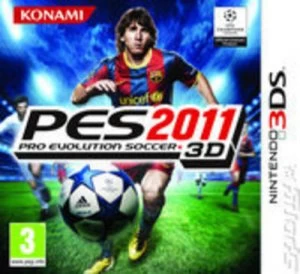 Pro Evolution Soccer PES 2011 Nintendo 3DS Game