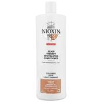 Nioxin 3D Care System System 3 Step 2 Color Safe Scalp Therapy Revitalizing Conditioner: For Colored Hair And Light Thinning 1000ml