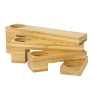 Bamboo Tealight Candle Holder M&amp;W