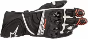 Alpinestars GP Plus R V2 Motorcycle Gloves, black-white, Size 2XL, black-white, Size 2XL
