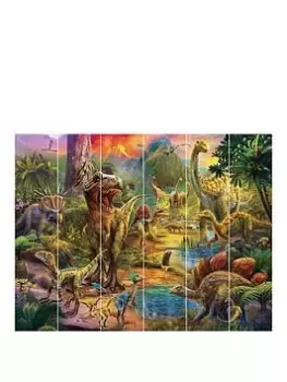 Walltastic Landscape Of Dinosaurs Wall Mural