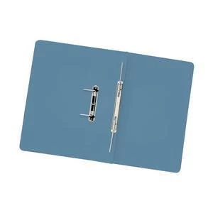 5 Star Foolscap Transfer Spring Files 315gm2 Capacity 38mm Blue 1 x Pack of 50 Files 348 BLUZ