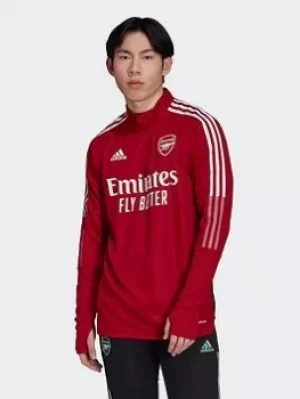 adidas Arsenal Tiro Training Top, Red Size M Men