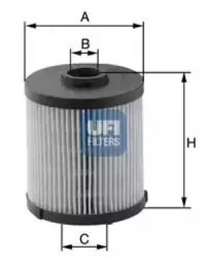26.021.00 UFI Fuel Filter