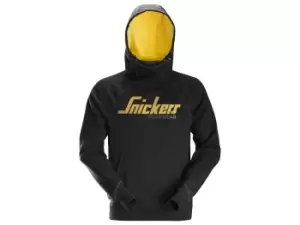 Snickers 28890400009 Logo Hoodie Black XXXL