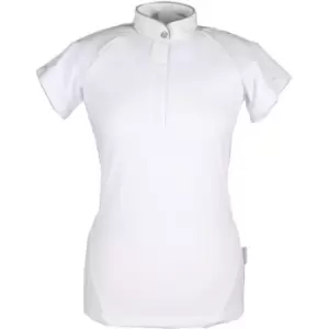 Horseware Kids Compeition Shirt Short Sleeve - White