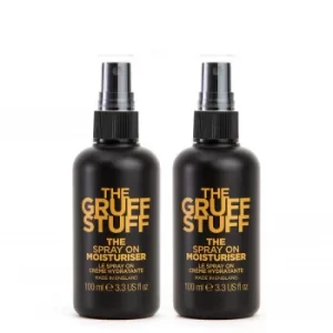 The Gruff Stuff The Spray On Moisturiser Duo (Worth £50.00)