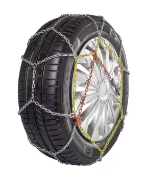 ECOBUDGET Snow chains with chain tensioner 450315