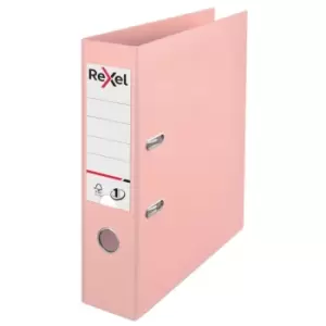 A4 Lever Arch File, Peach, 75MM Spine Width, Solea NO.1 Power - Outer Carton of 10