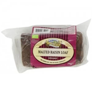 Everfresh Natural Foods Organic Malted Raisin Loaf 290g