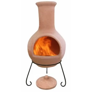 Gardeco Extra-Large Colima Mexican Chiminea - Terracotta